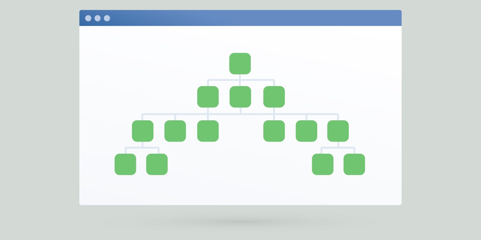 Hierarchical site structure