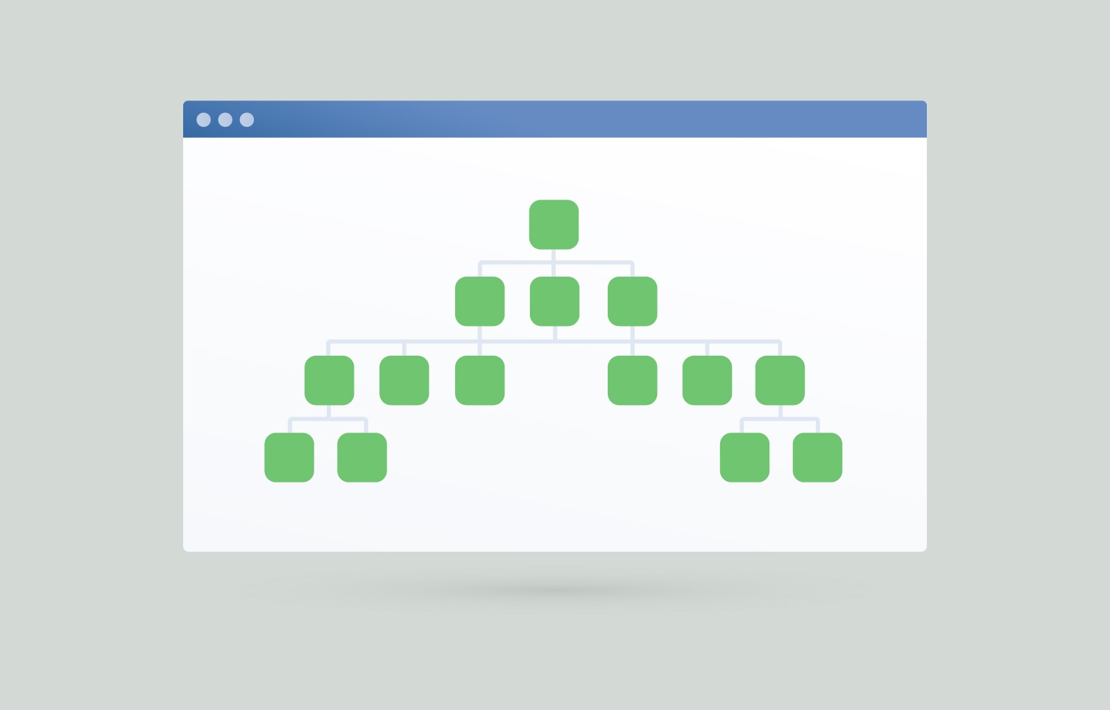 Hierarchical site structure